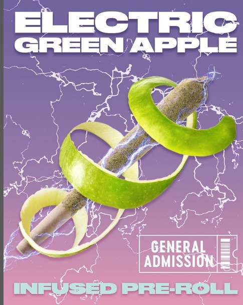 electric green apple